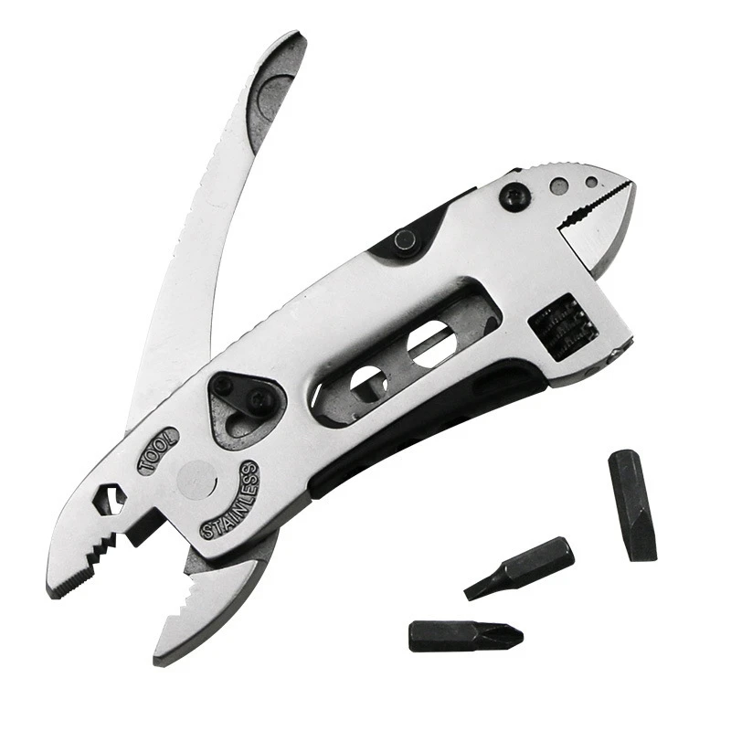 Outdoor multi-functional pliers multi-functional wrench multi-purpose tool pliers tool combination camping tool wrench