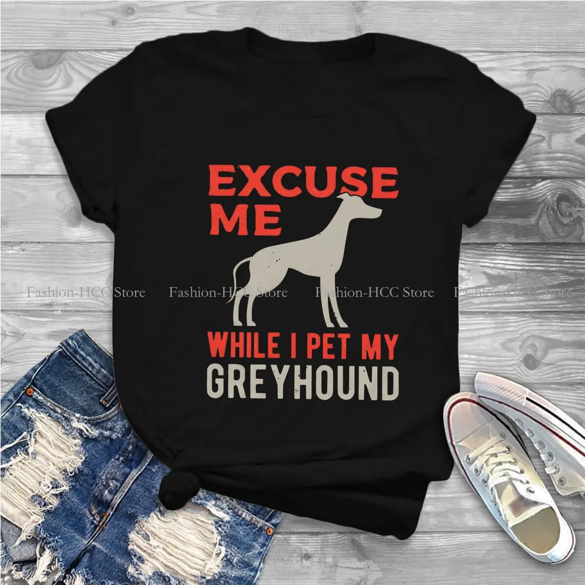 Greyhounds Dog Polyester TShirts Essential Personalize Homme T Shirt Funny Clothing