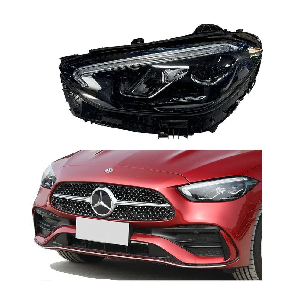 

2022-23 ben-z C-Class W206 Headlights Original C200 C206 Auto LED Front Headlamp System Super Bright LED Bulb Auto Light
