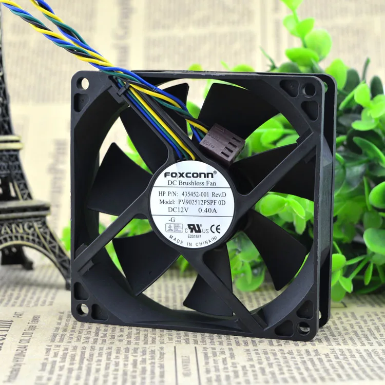 

ORIGINAL 9CM/ CM 4PIN / PWM TEMPERATURE CONTROL CPU COOLING CASE FAN