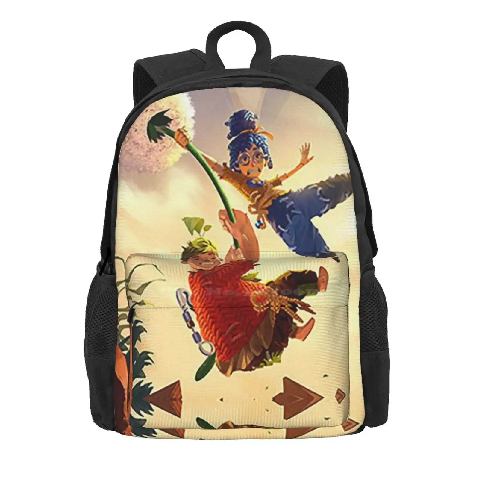 It Takes Two Hot Sale Schoolbag Backpack Fashion Bags It Takes Two Game 90S Action Adventure