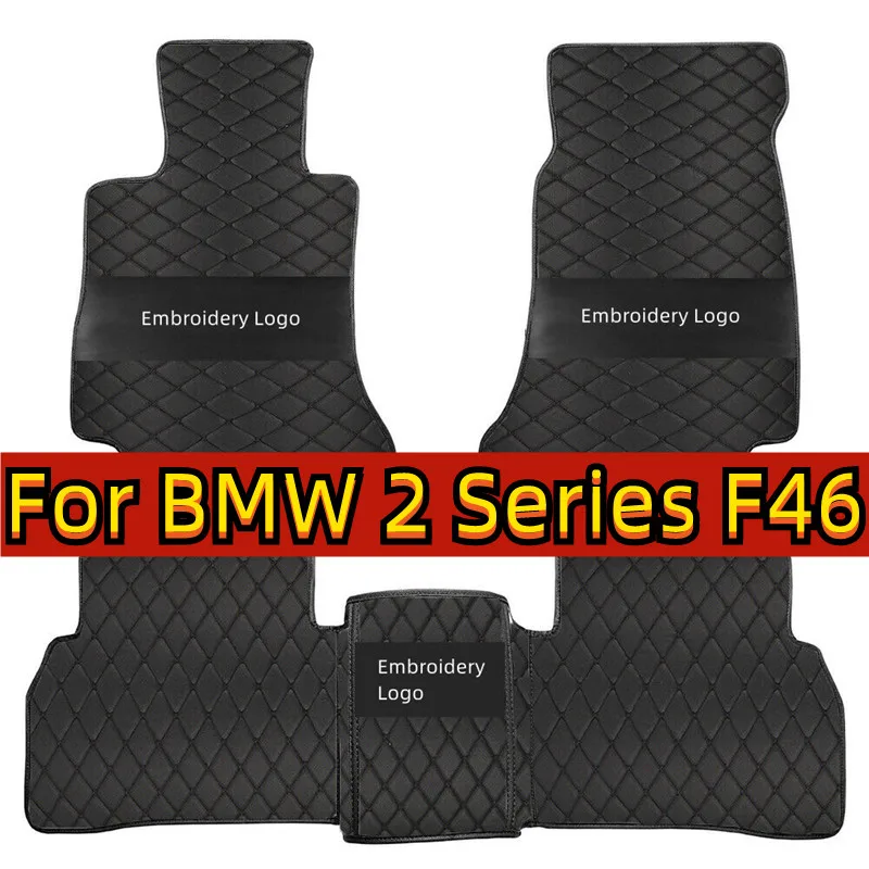 

Автомобильные коврики для BMW 2 серии F46 Gran Tourer 7seat 2015 ~ 2022, противогрязевые коврики, роскошные кожаные коврики, коврики, аксессуары для автомобиля
