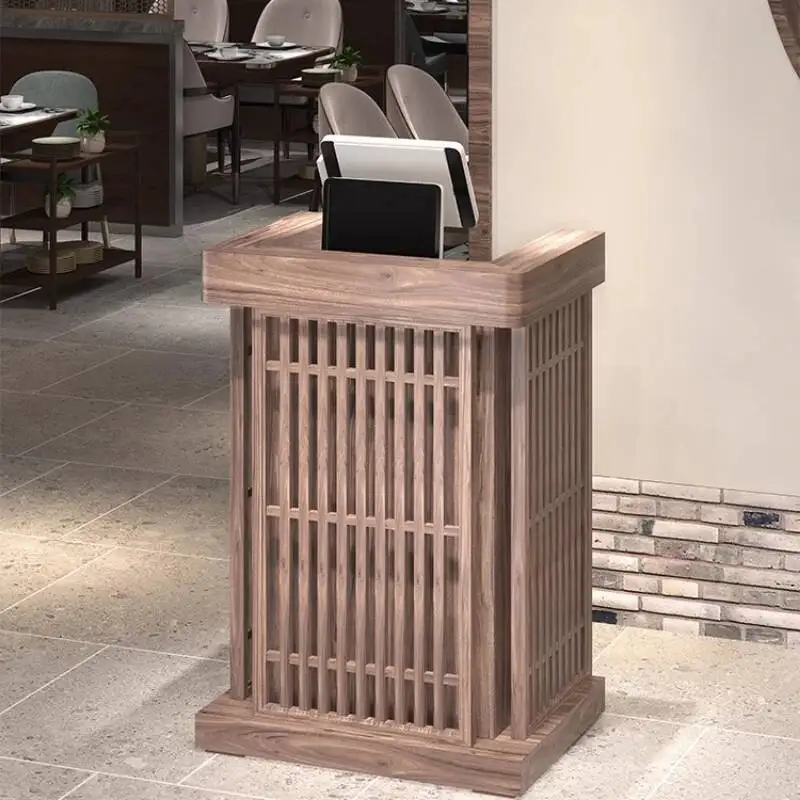 

Desks Reception Design Customer Modern Minimal Commericial Shop Luxury Reception Desks Salon Store Bureau Industrial Furniture