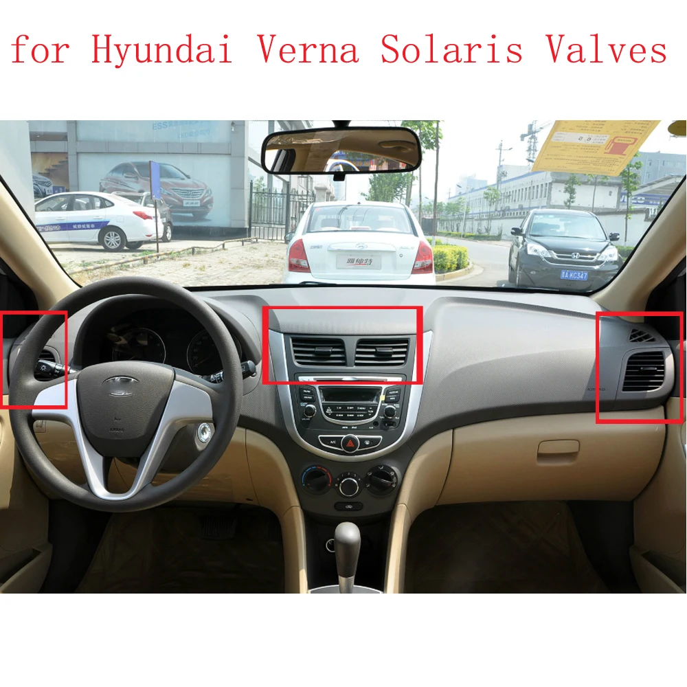 

HUIYAN brand new for Hyundai Verna Solaris Valves air 974101R000 Center Air Duct Vent air Nozzle Car Conditioning Outlet