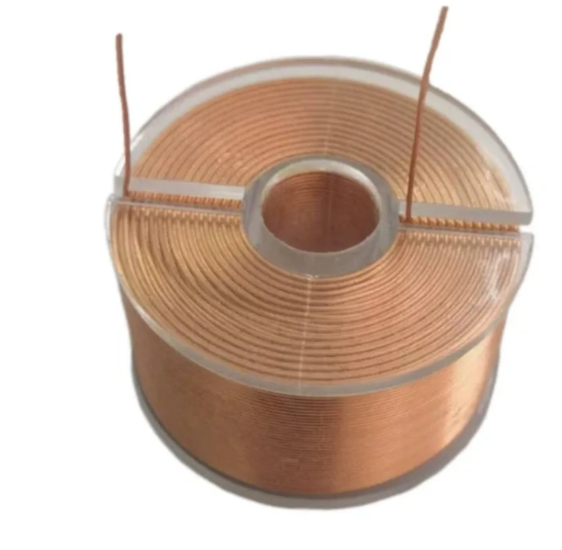 I Core Induction Coil Oxygen Free Copper Winding Self Adhesive Hollow Electromagnet Audio Frequency Divider Coil
