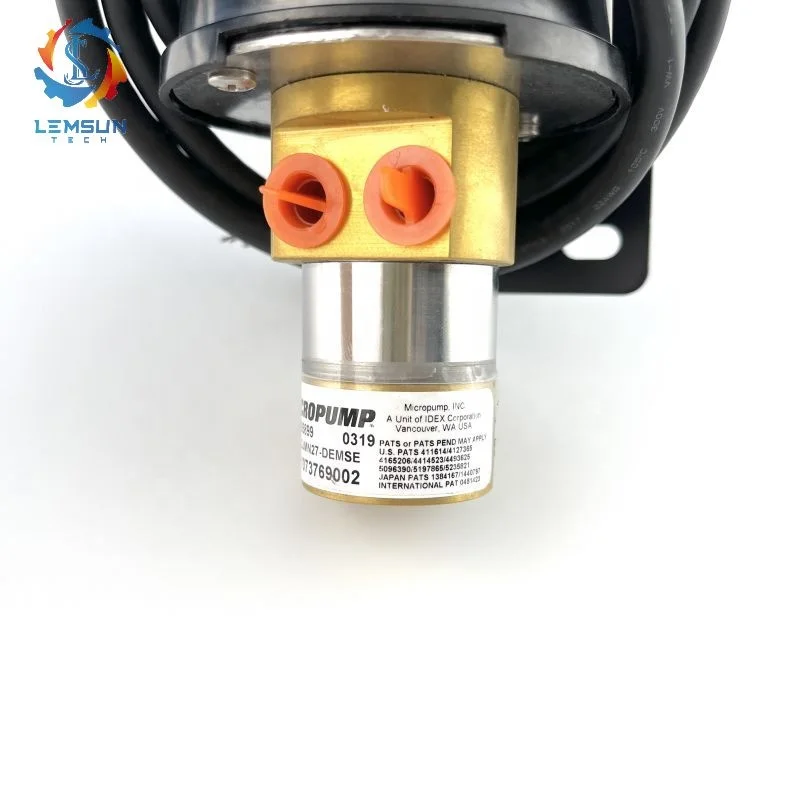Original MICROPumP - Meijia Same Direction 85899 Gold Gear Pump EFI Ceramic Inkjet Machine Accessories