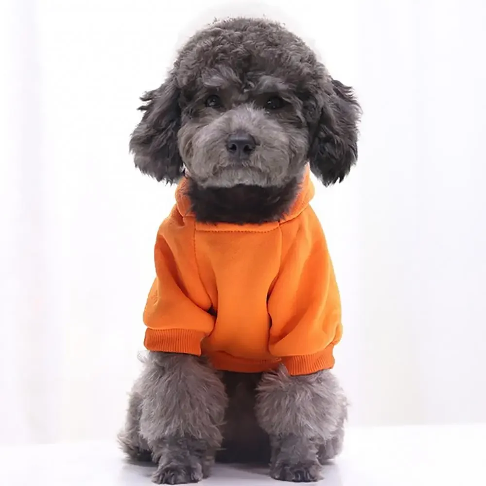 Winter-Hoodie-Sweatshirt-Jacke für kleine und mittelgroße Hunde, Haustiermantel, Welpenkleidung, Chihuahua-Kostüm, Bulldoggen-Kostüm, Welpen-Haustier-Herbstbekleidung – Detail 9