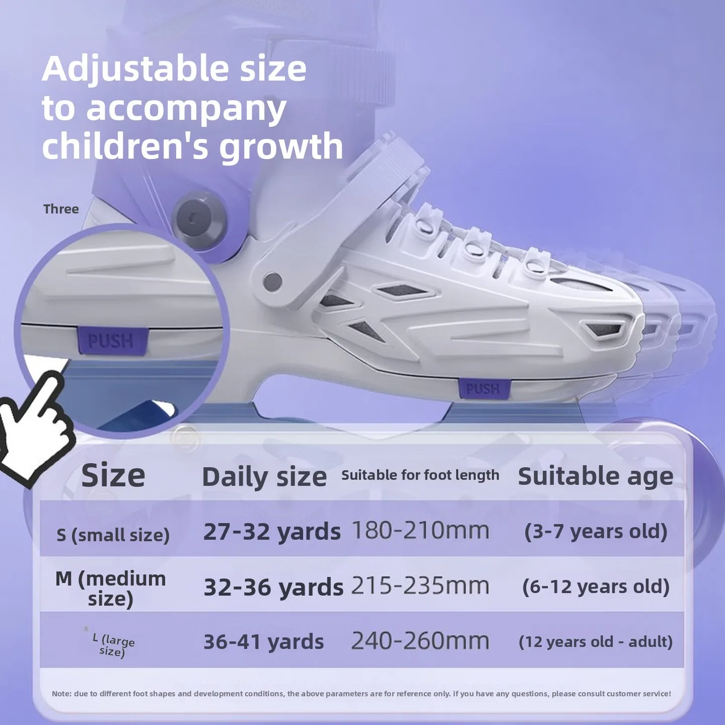 Kids Inline Roller Skates Size 32-36 Gray Reinforced with Helmet Protective Gear Backpack for Ages 6-12 Sports Practice 인라인 스케이트