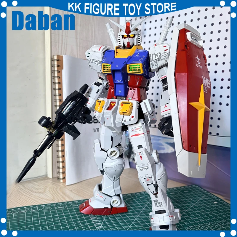 

DABAN 1/60 PGU PG 2.0 RX-78-2 Высокоточная сборная модель-конструктор, подвижная экшн-фигурка, пластиковая модель