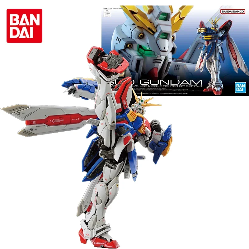 

Bandai Original RG 37 1/144 GF13 GOD GUNDAM Anime Action Figure Toys for Boys Girls Kids Children Birthday Gifts Collectible