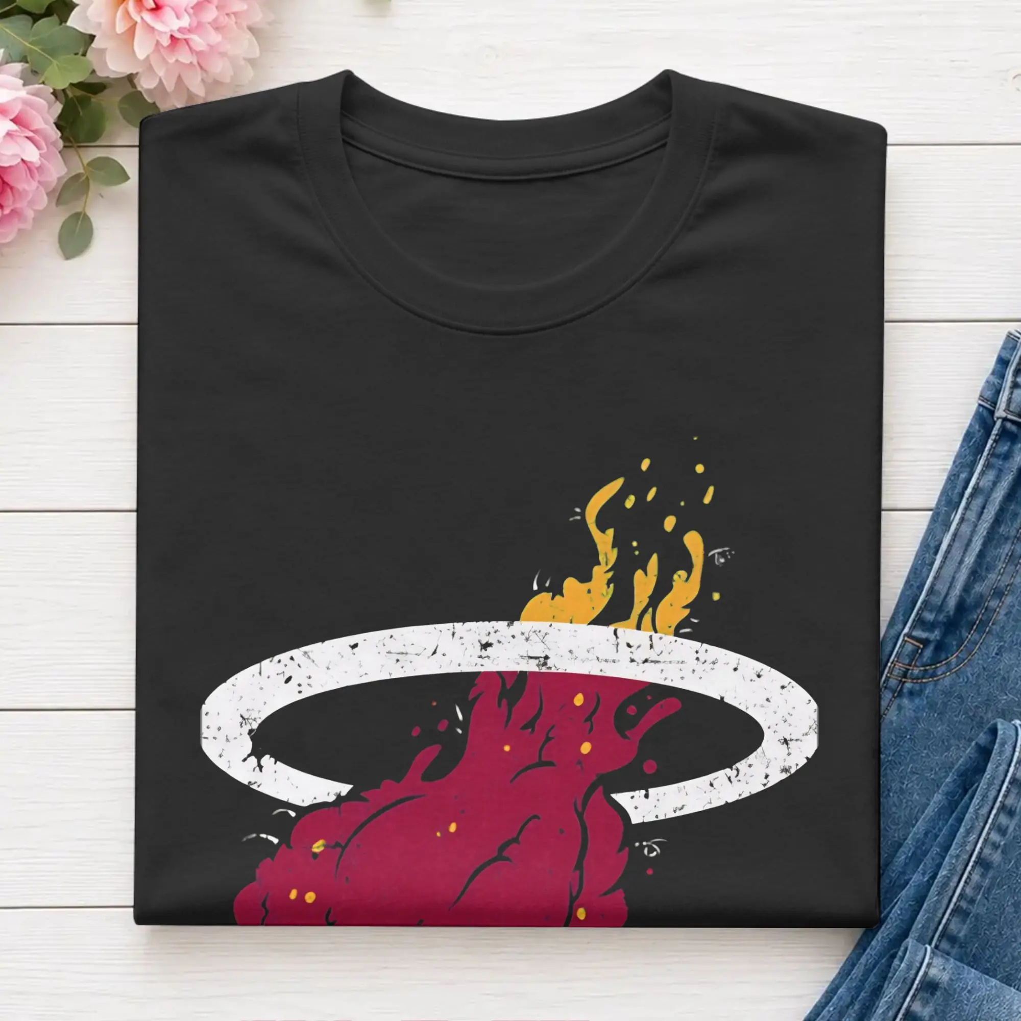 Men Basketball Team Miami Meat Hunger Force T Shirt Aqua Teen Hunger Force Cotton Clothes Leisure Round Neck Tee Shirt