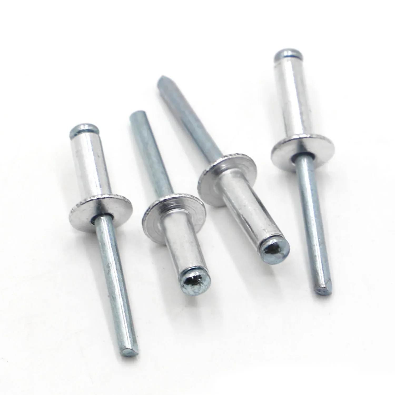 GB12618 M2.4 M3.2 M4 M5 M6 Aluminium Mushroon Head Break Mandrel Blind Rivets Nail Pop Rivets For Furniture Car Aircraft