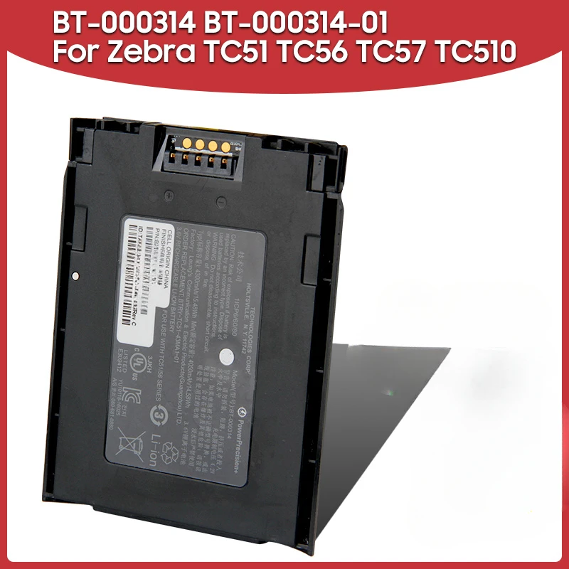 For Zebra TC51 TC56 TC57 TC510 Scanner Batteries Replacement Battery 4300mAh BT-000314 BT-000314-01 BT-000443