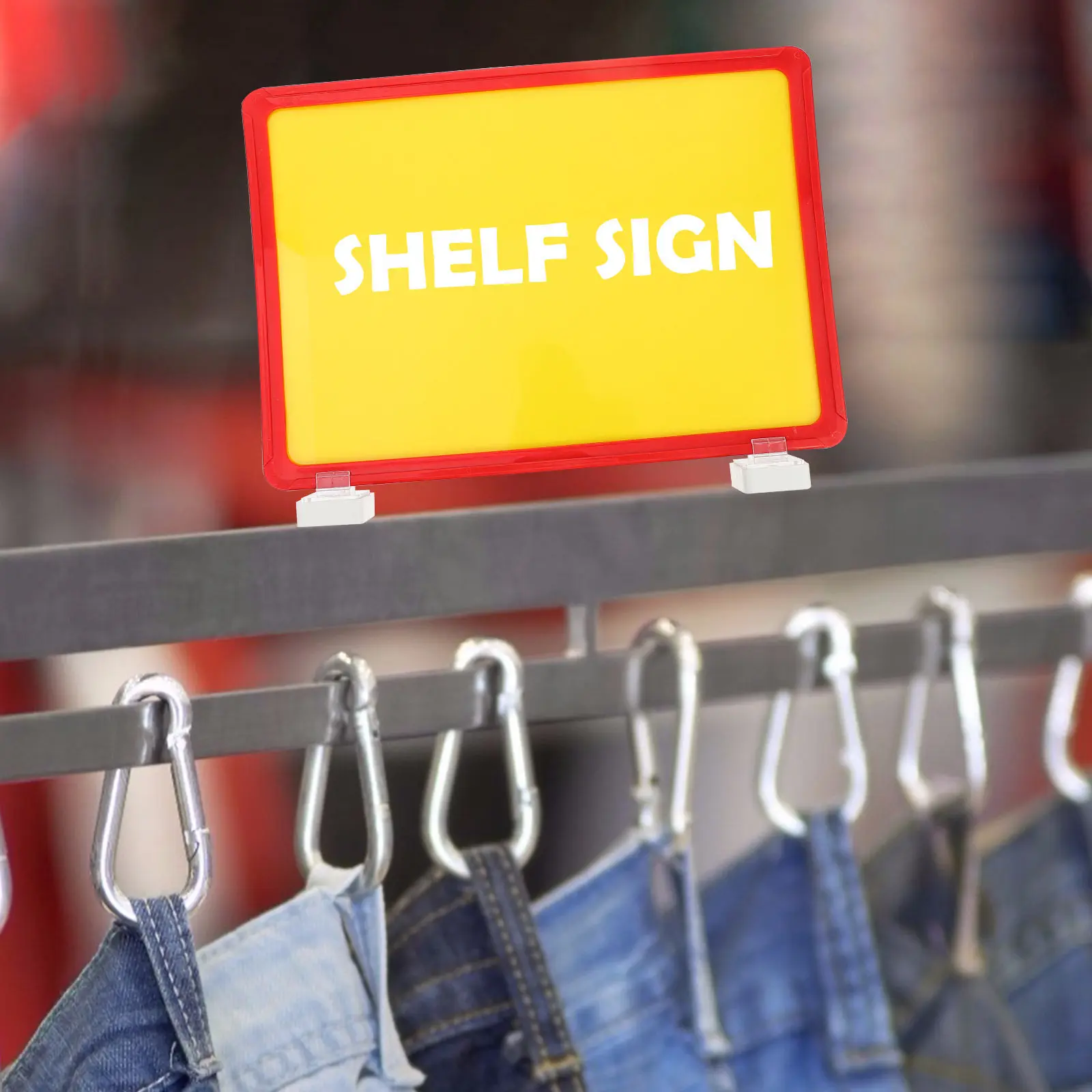 

Магнитные держатели для этикеток, черные, 1 шт., для металлических полок, этикеток для супермаркетов, табличек с именами, систем классификации и навигации.