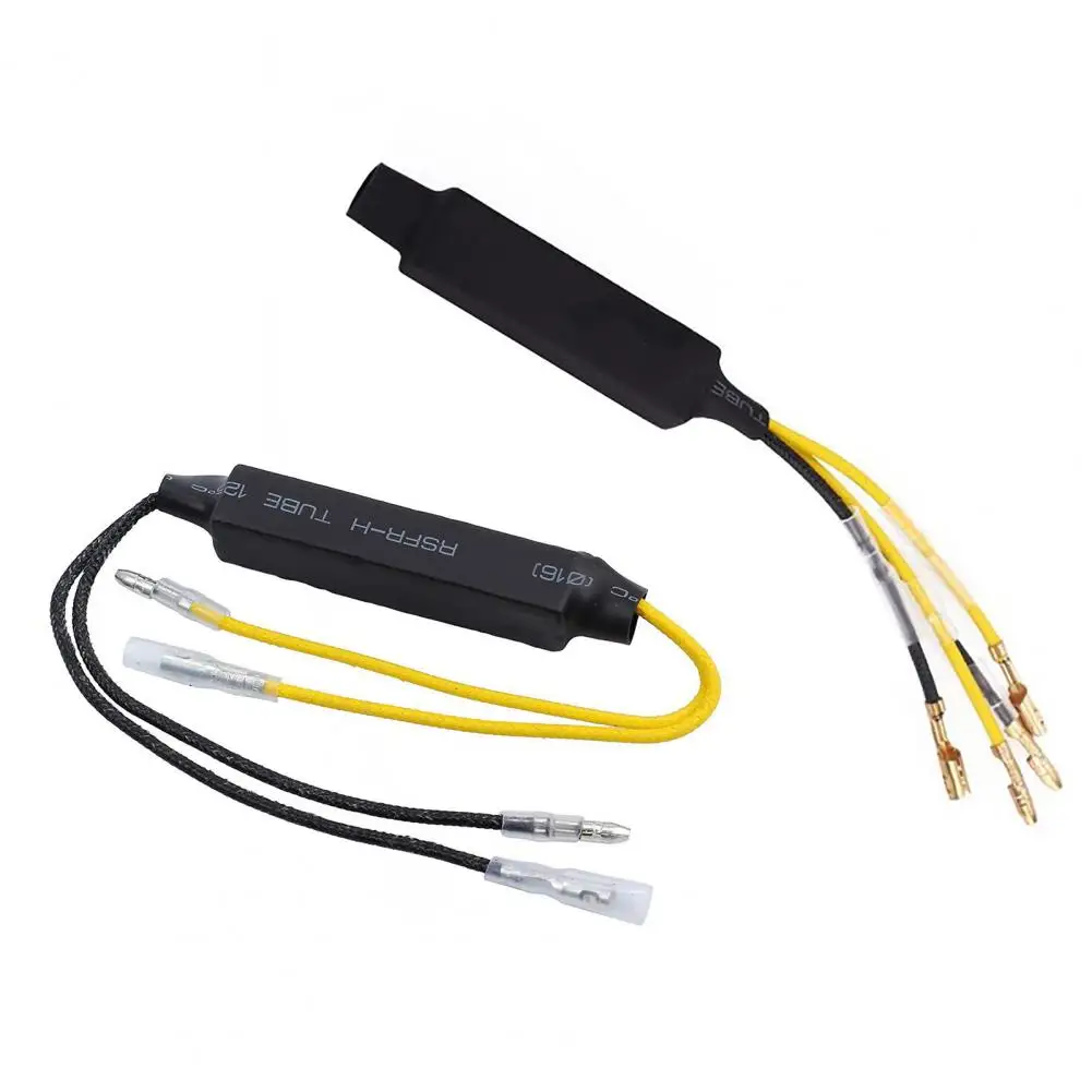 Picture 7: Turn Signal Light Resistor Waterproof 27W LED Turn Signal Light Decoding Resistance Wire Motorcycle LED Light Load Resistor