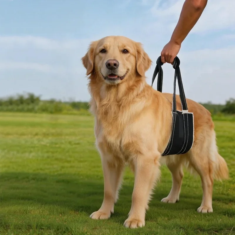 Dog Lift Harness Hind Leg Support Sling Padded Adjustable Mobility Aid for Senior Injured Arthritis Dogs Small Medium Large XL