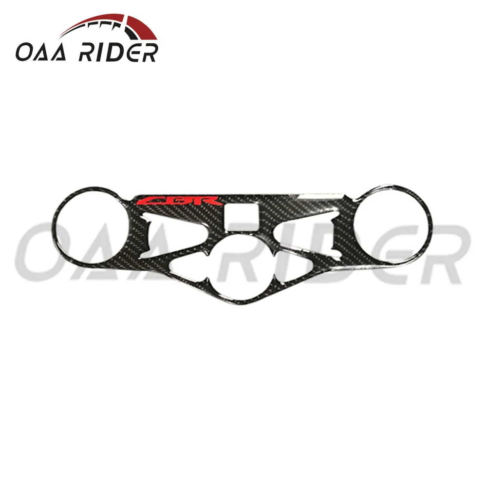 Carbon Fiber Triple Tree Top Clamp Upper Front End Yoke Aufkleber Für Honda CBR1000RR 2008 2009 2010 2011 2012 2013 2014 2015 2016