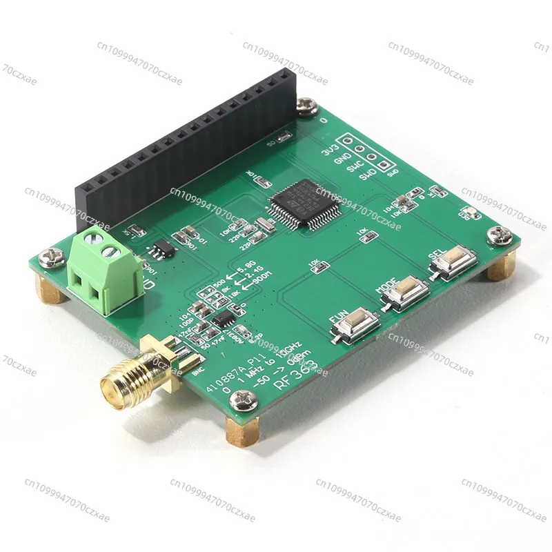 RF Power Meter 1MHz~ 10GHz -50~ 0dBm Power Meter, Can Set The RF Power Attenuation Value