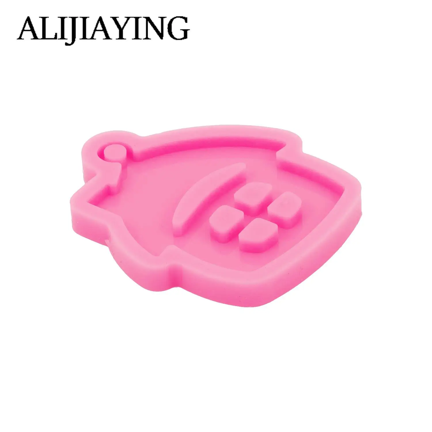 DY0112 DIY House Christmas Silicone Mold for Keychain Crafting with Epoxy Resin, Chocolate Fondant Sugarcraft Tools