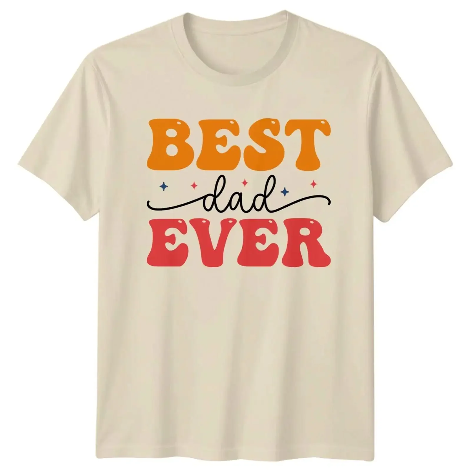 Bester Papa aller Zeiten Herren-T-Shirt Retro Familie Vatertag Geschenk für Ihn Vintage Washed Stylish Soft Versatile