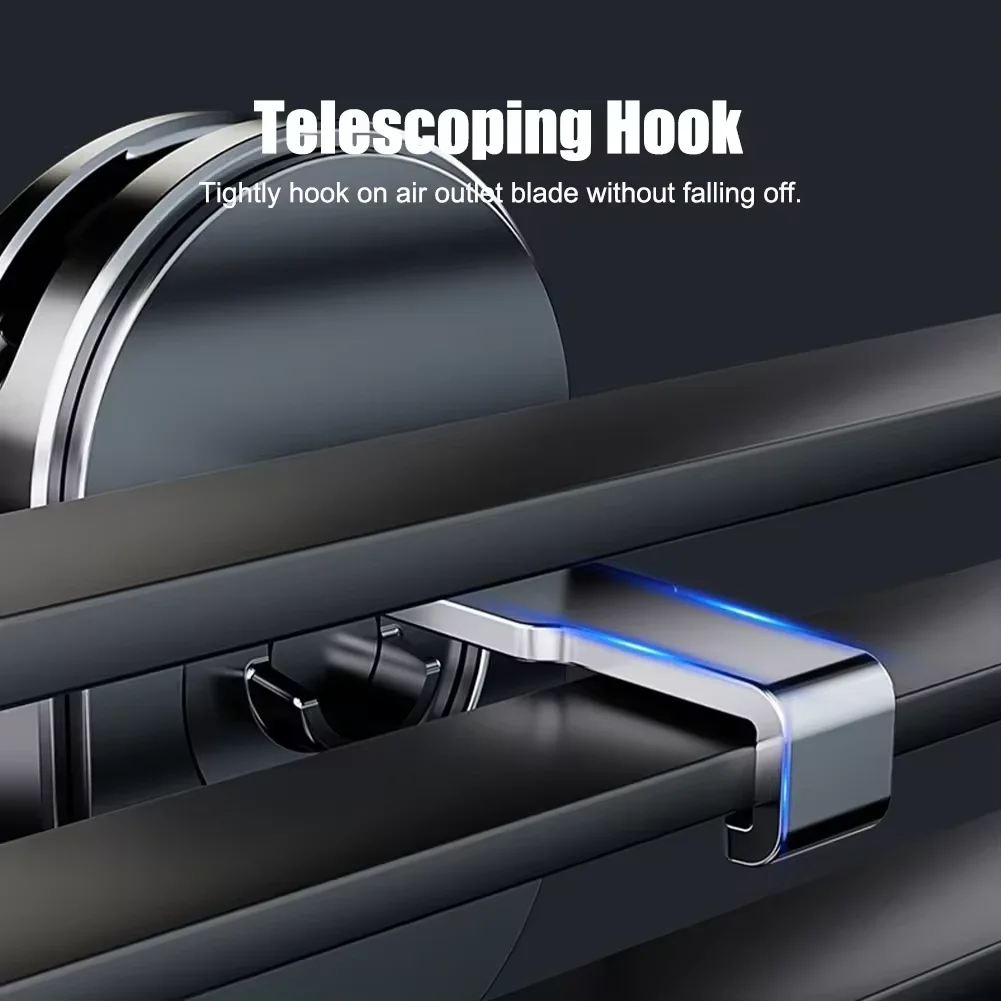 حامل هاتف صغير عالمي للسيارة، فتحة تهوية قوية، حامل هاتف محمول للسيارة لهاتف آيفون وسامسونج، حامل سيارة متين عالمي