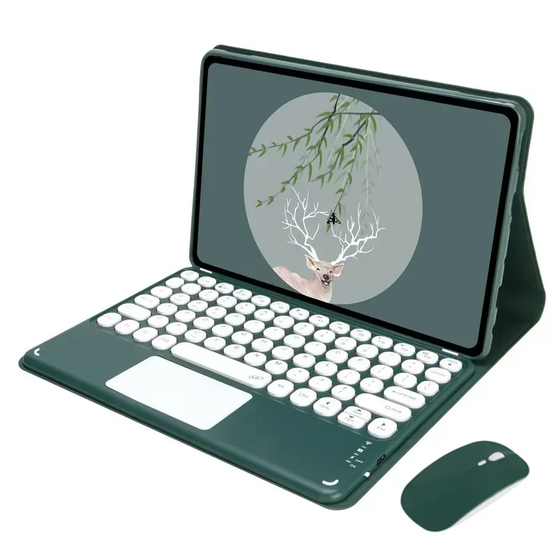 

Чехол с сенсорной панелью и клавиатурой для Xiaomi Redmi Pad Pro 12,1 дюйма, 2024, чехол с Bluetooth-клавиатурой для Redmi Pad Pro 12,1 дюйма, принципиально