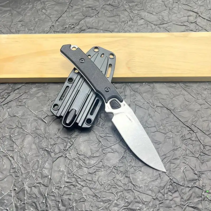 

Ножи-1K Нож с фиксированным лезвием S45Vn Лезвие из стали для охоты Meatcrafter G10 Ручка Открытый Кемпинг Охота Карманный инструмент