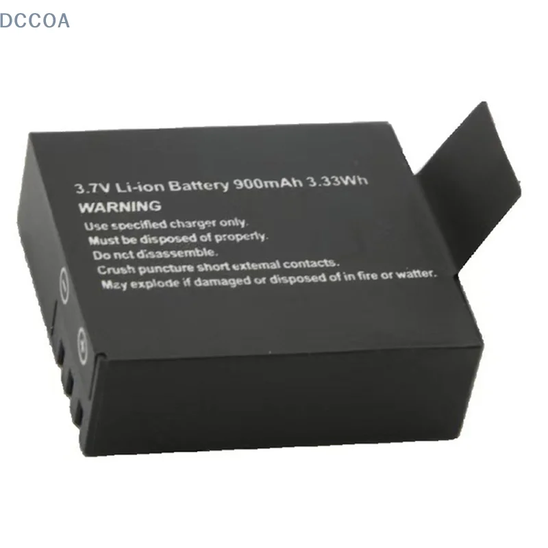

3,7 V 900mAh перезаряжаемая батарея для спортивной экшн-камеры SJ4000-5000 SJ6000