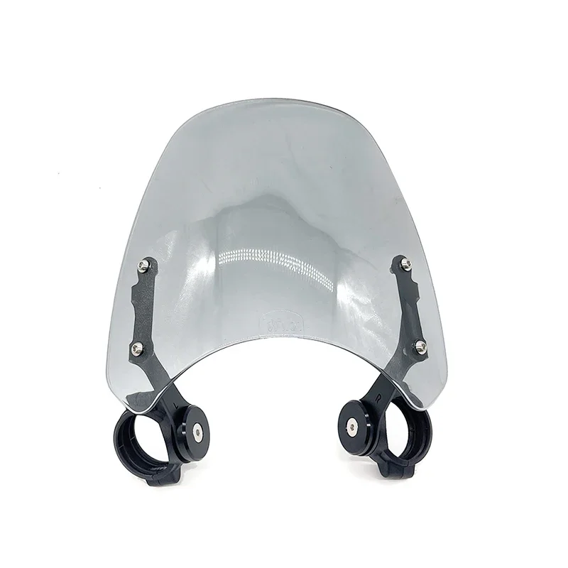 For Bonneville Bobber 2017-2024 Motorcycle Accessories Windshield Windproof Windscreen With Stand Wind Deflectors Kit