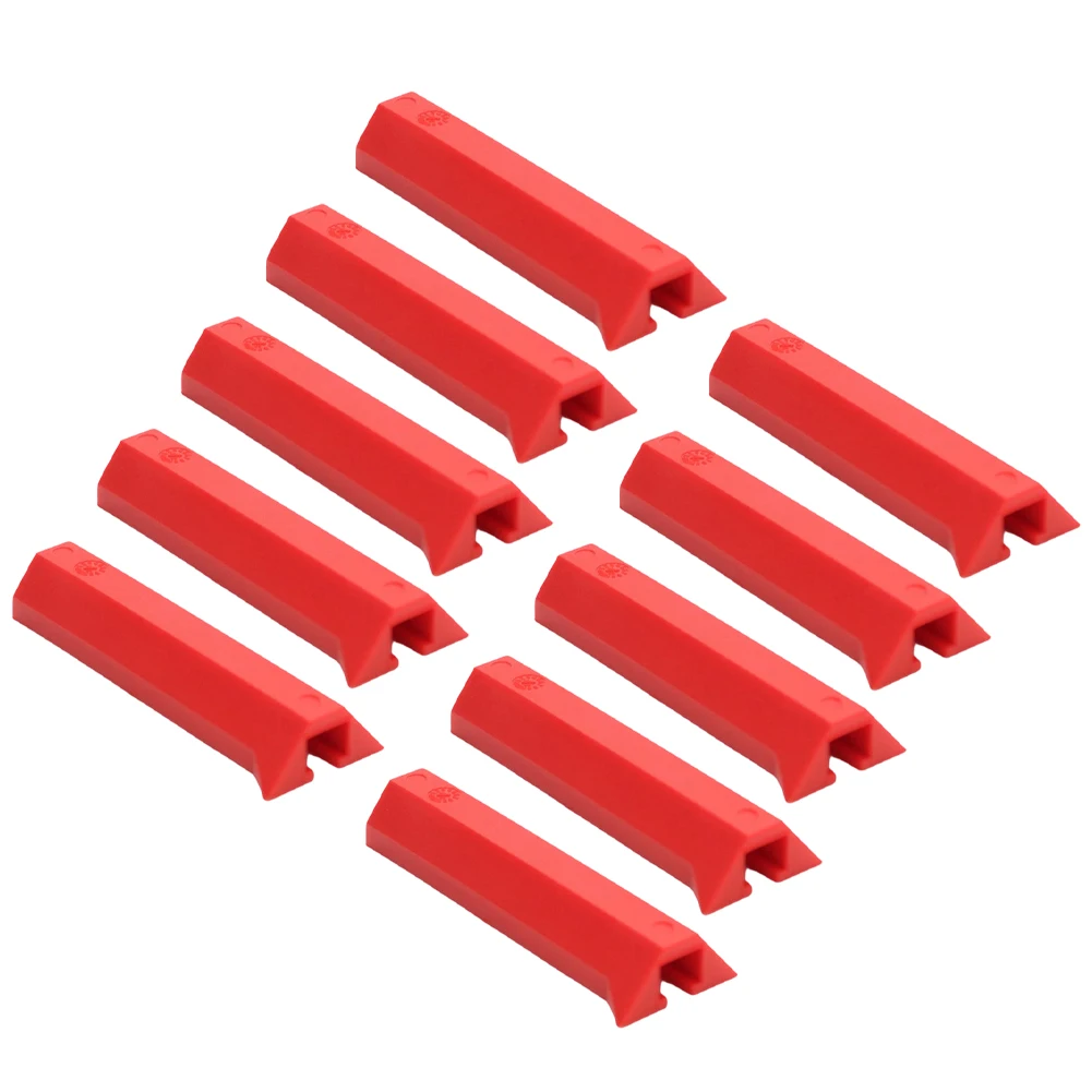 Silicone Sleeves For Ratchet Track Clamps, Soft Rubber Protective Covers For Woodworking Rail Systems, Anti-Slip Grip Guards