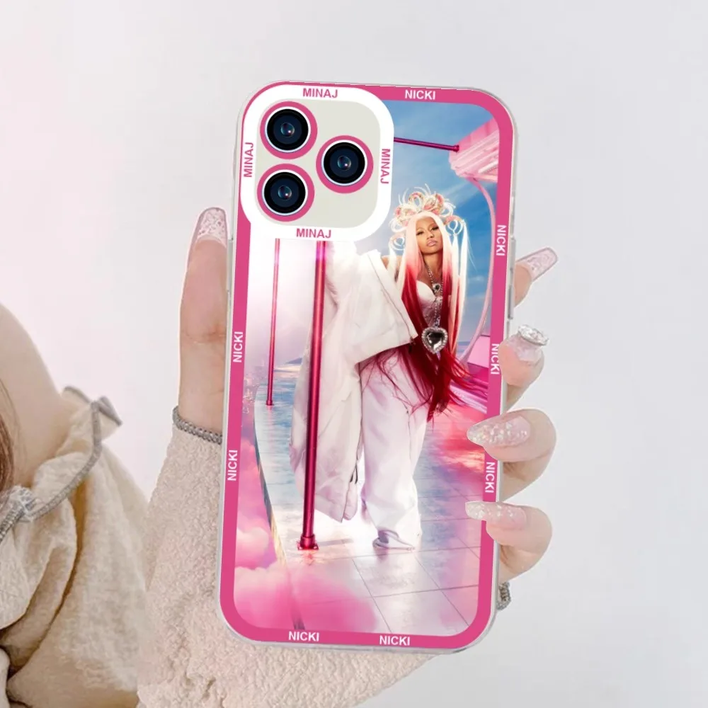 Nicki Minaj Hot Singer Phone Case For Samsung S 23 22 21 20 ULTRA PLUS Lite Transparent Shell