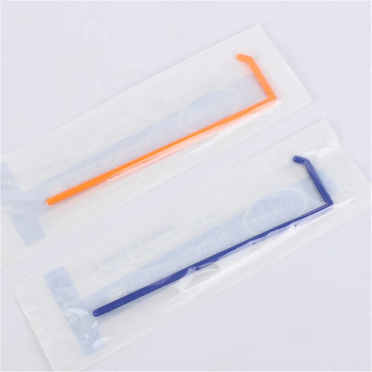 【2026 TOP Global】▼△◑40 Pcs Laboratory Cell Spreader Tool, L-Shaped Disposable Coating Rod for Chemistry Orange Color