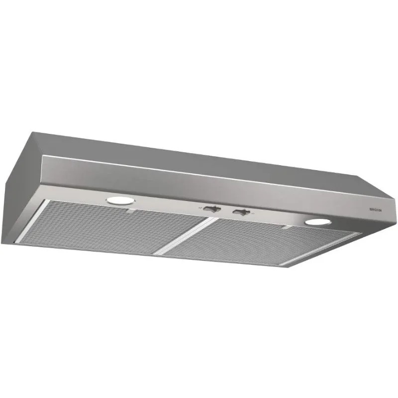 

Broan-NuTone BCSD142SS Glacier 42-inch Under-Cabinet 4-Way Convertible Range Hood with 2-Speed Exhaust Fan and Light