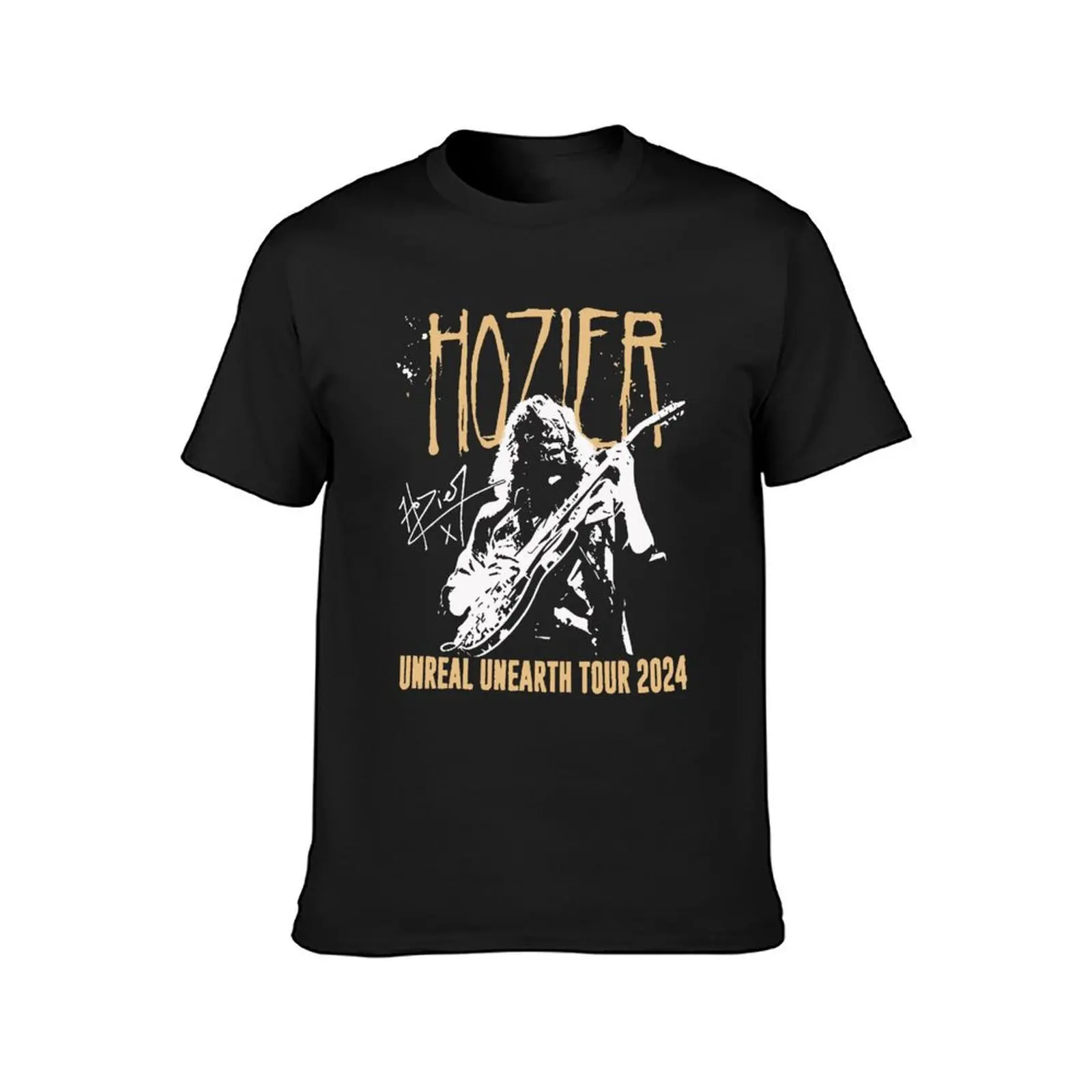 Official Hozier Unreal Unearth Tour 2024 T-Shirt shirts graphic tees oversizeds for a boy Men's t shirts