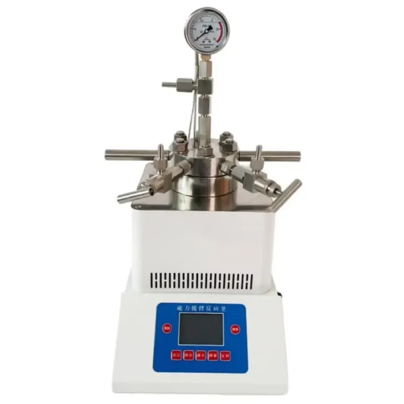 for Stainless Steel Reactor Desktop 304 High Pressure Magnetic Stirring Lab Chemical Reaction Vessel Mini Autoclave Mixer
