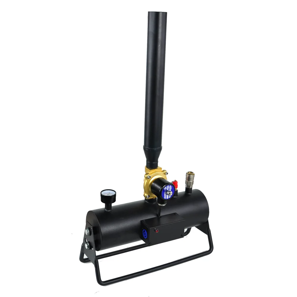 High-altitude paper spray machine, electronically controlled stainless steel tube salute machine, compressed air jet colored