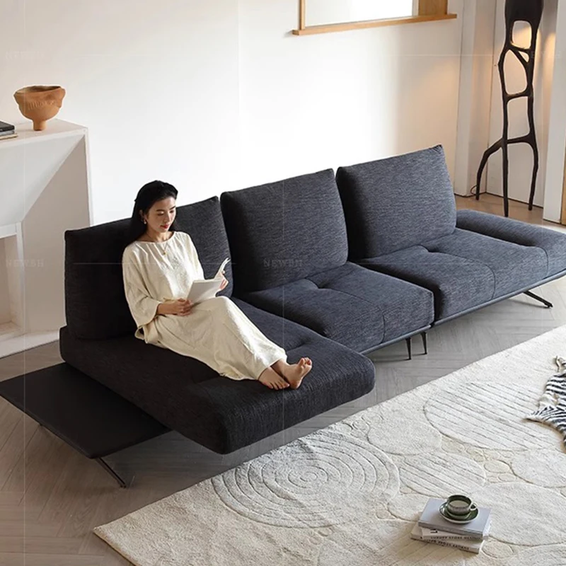 غرفة نوم للتدوير الأوروبي الأريكة الكتان الشمال الحديثة مزدوجة غرفة المعيشة أريكة كرسي نفث صالة فاخرة موبليس الأثاث العصري