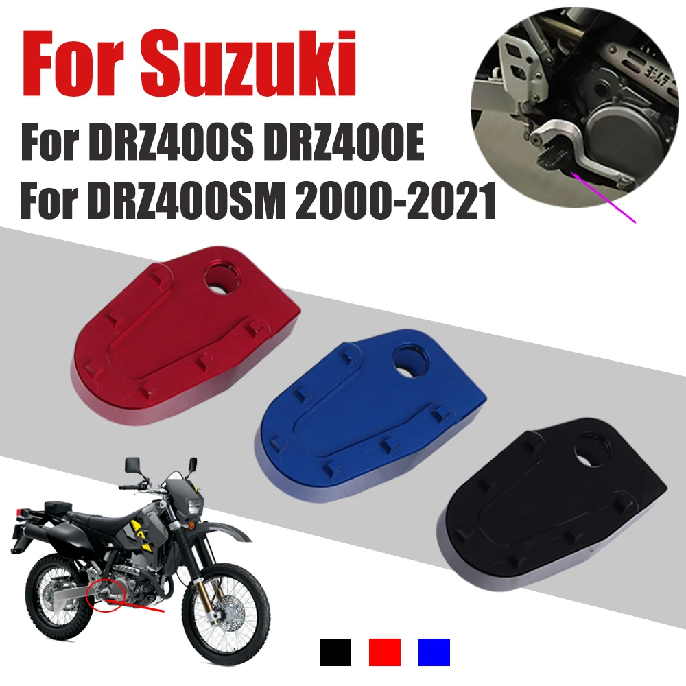 For Suzuki DRZ400S DRZ 400S DRZ400 S DRZ 400 S DRZ400SM Motorcycle Accessories Rear Foot Brake Lever Pedal Enlarge Extension Pad