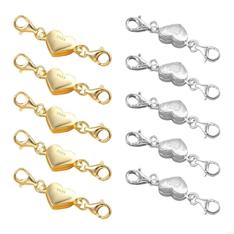 

62CC Multipacks of 10 Clasps for Jewelry Gold and Silver Tone Easy Use