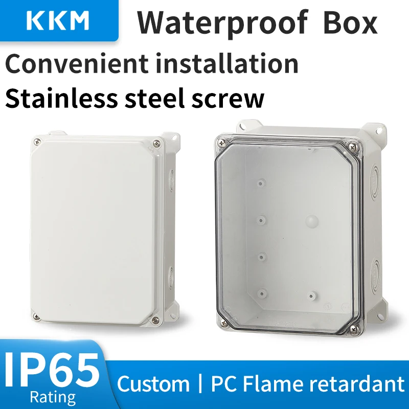 

PC flame retardant Junction Box Screw Cable Custom Waterproof Junction Box Ip65 Outdoor Electrical Junction Box Enclosure