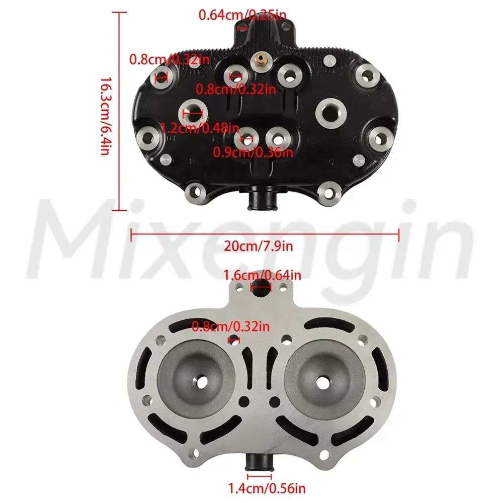 STD-Junta de pistón de cilindro de carburador de Motor ATV, kit de revisión de reconstrucción para Yamaha Banshee 350 YFZ350 1987-06