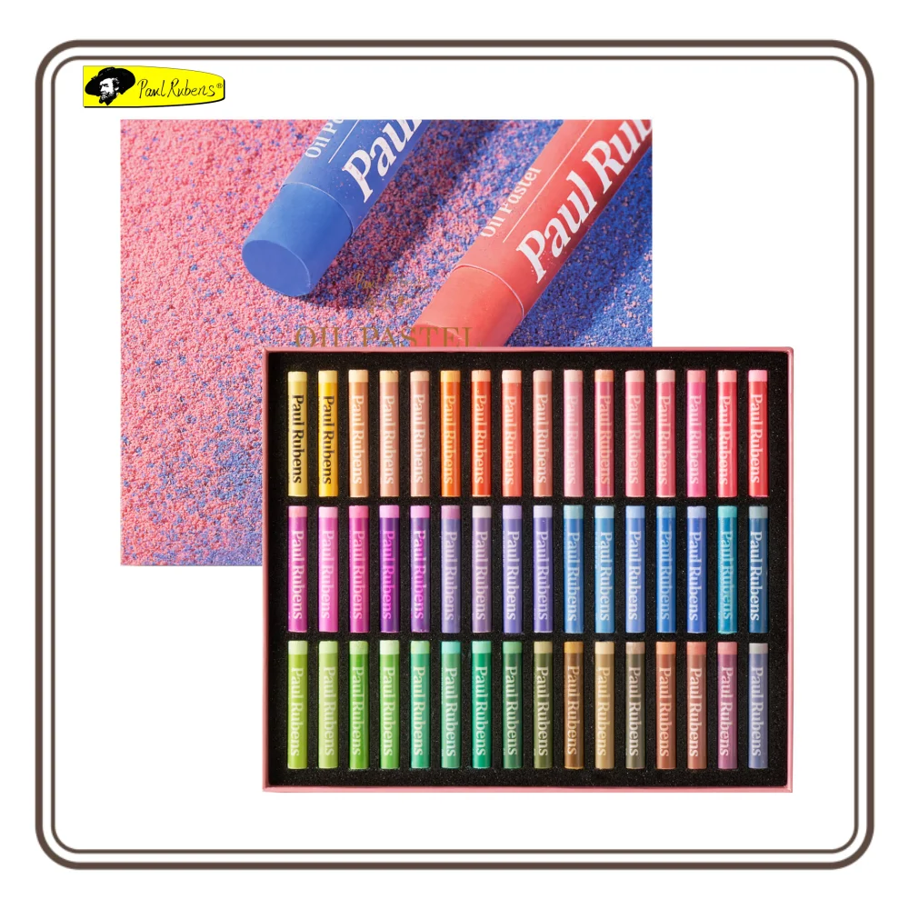 

Paul Rubens Macaron, 48 цветов, набор масляной пастели, мягкие, нетоксичные, профессиональные принадлежности для рисования, подходят для художника, студента, детей