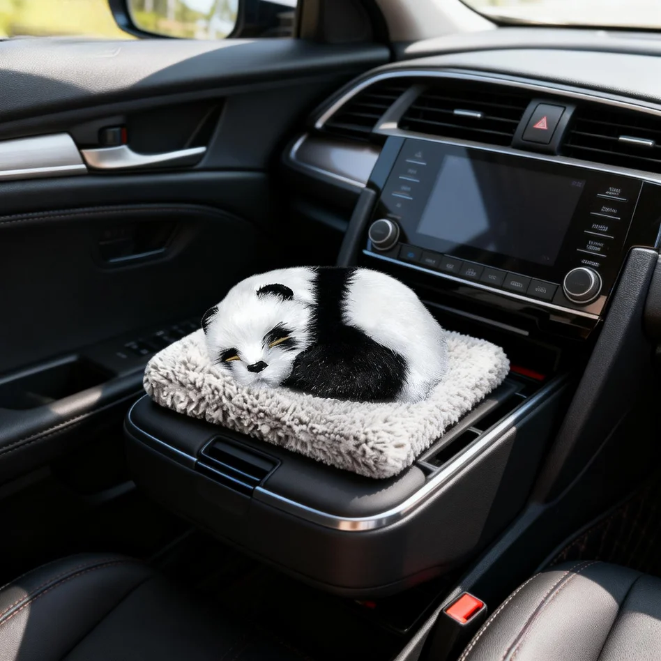 Car ornaments, activated carbon simulated dog bamboo charcoal bags for odor removal and formaldehyde removal creative decoration