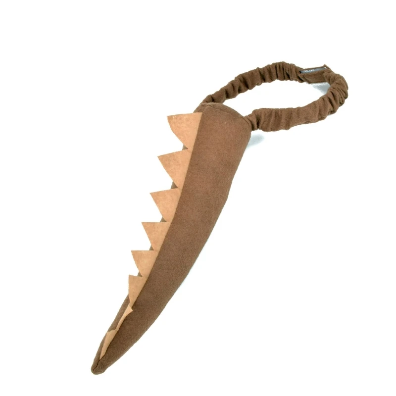Criança dinossauro cauda halloween cauda traje dinossauro vestir-se acessórios traje dropship