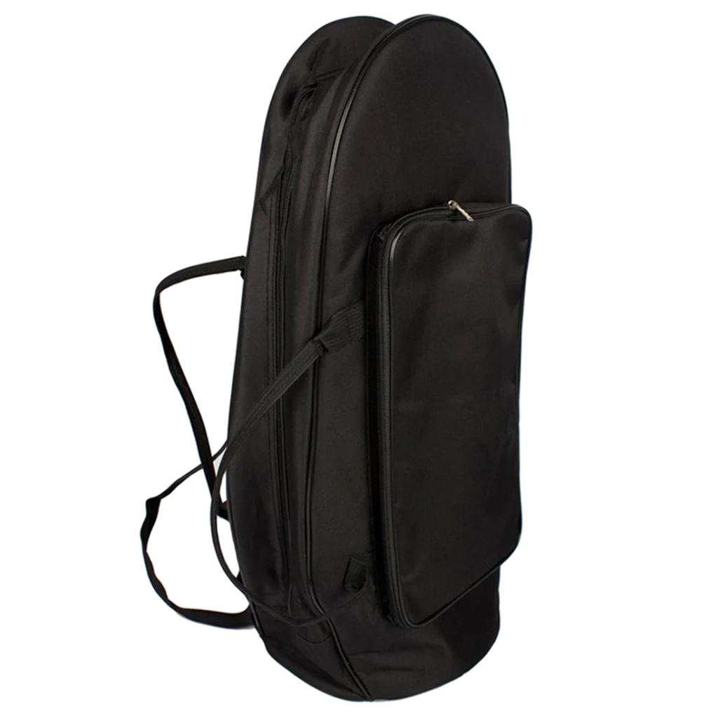 Padded Oxford Cloth Bag Case Large Capacity for French Tenor Tuba Part