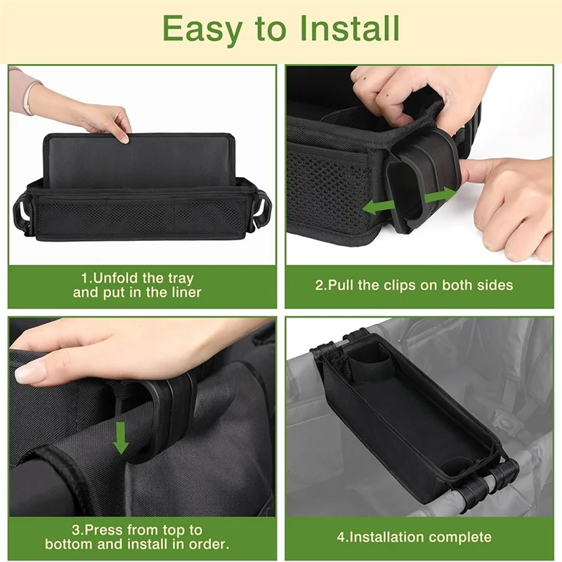 ملحق مرفق صينية الوجبات الخفيفة لعربة الأطفال AA01-لـ Wonderfold Wagon W2 Universal Mounting Kit