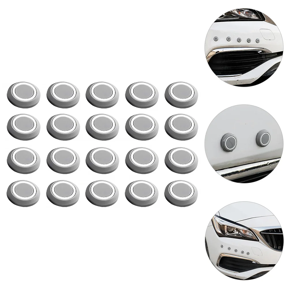 

20 pcs Bumper Protector Round Anti Collision Artifact Anti Scratch Decal Car Supply Auto Accessories Door Guard Environmentally