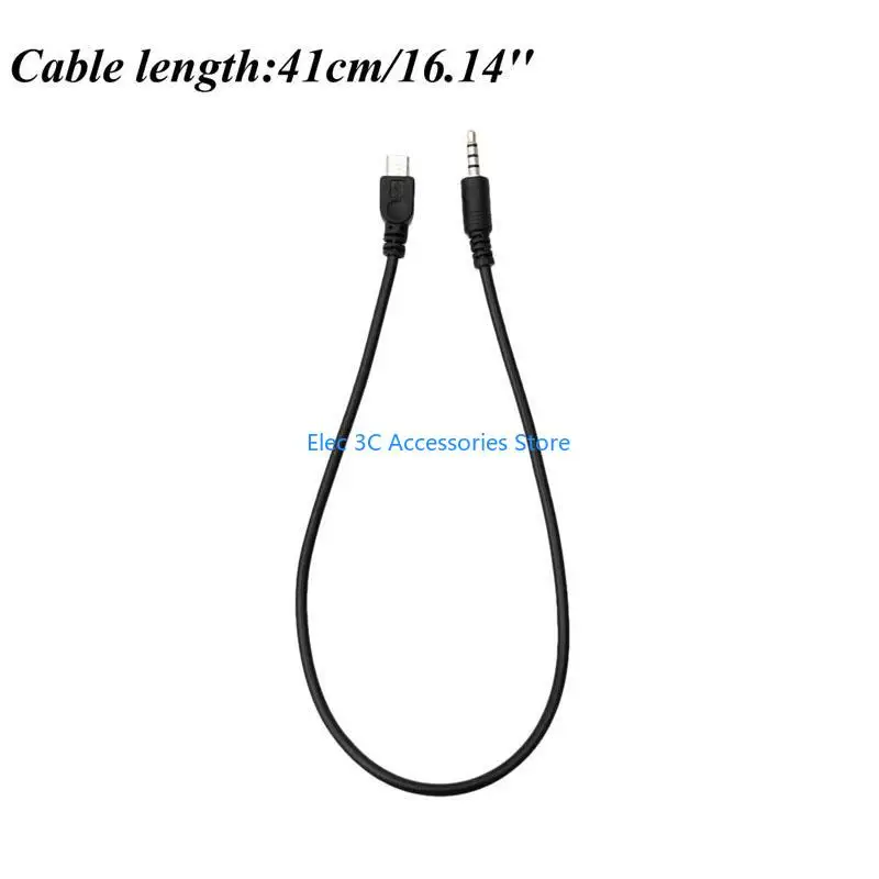 Y51A Micro Usb to 3.5mm Cable Connector 3.5 Headphone Plug Phone Adapter Cable Multifunction 3.5mm