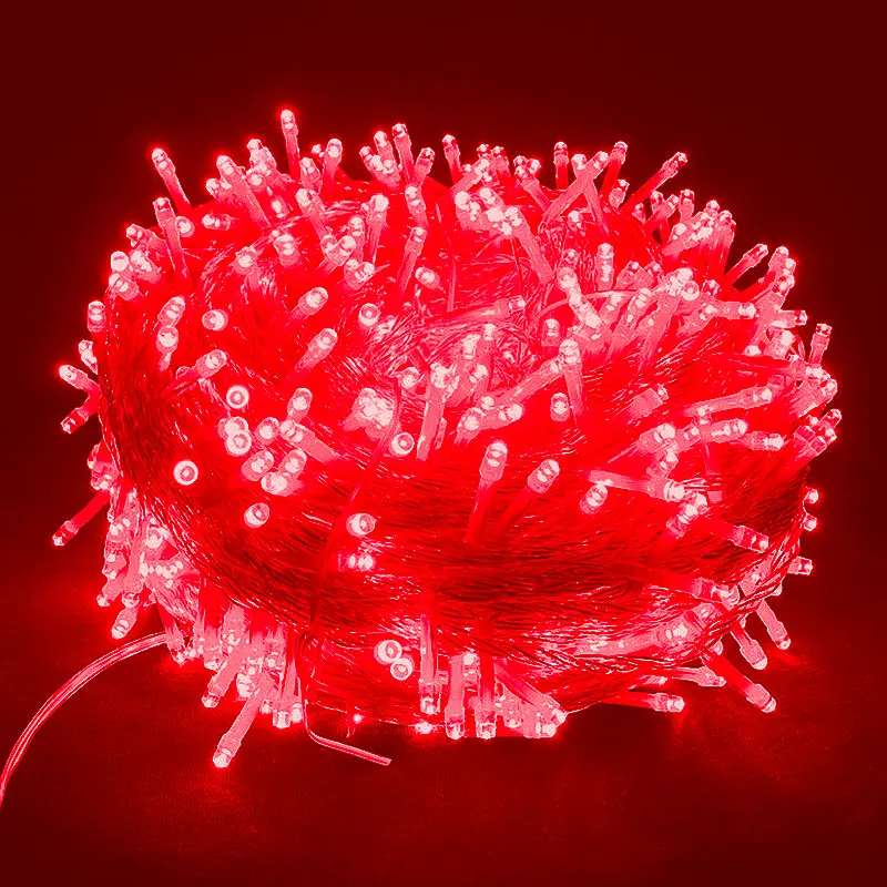 Holiday Lighting Lamp String Home Led Party Light Christmas Decorations for Home 10M Outdoor Waterproof Lamp String
