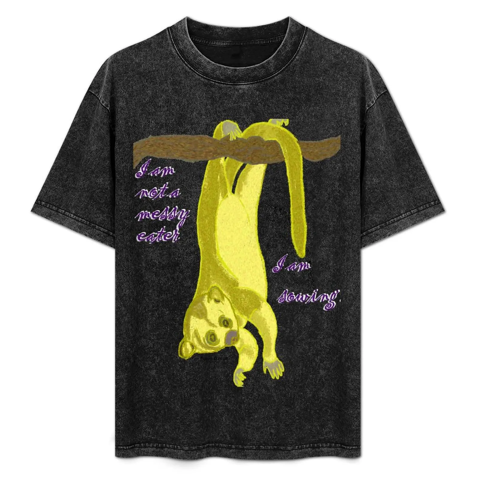 

Messy Kinkajou T-Shirt Lightweight Cooling Short Sleeve Tee
